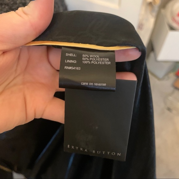 Belted Wool Blend Coat - Picture 10 of 10